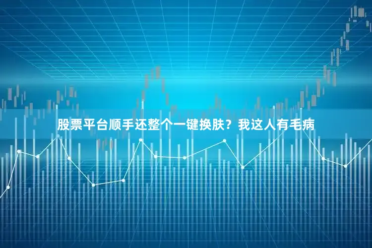 股票平台顺手还整个一键换肤？我这人有毛病
