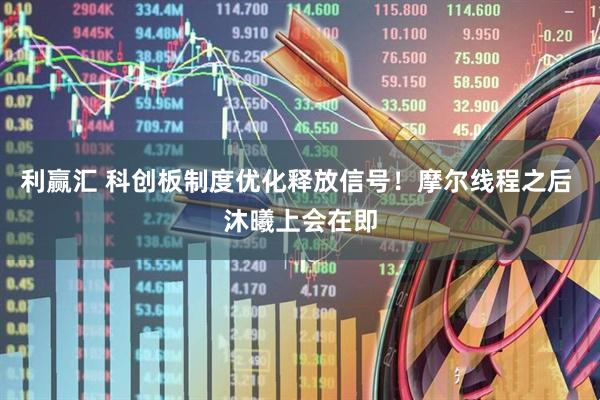 利赢汇 科创板制度优化释放信号！摩尔线程之后 沐曦上会在即